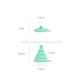 Silicone kitchen foldable funnel